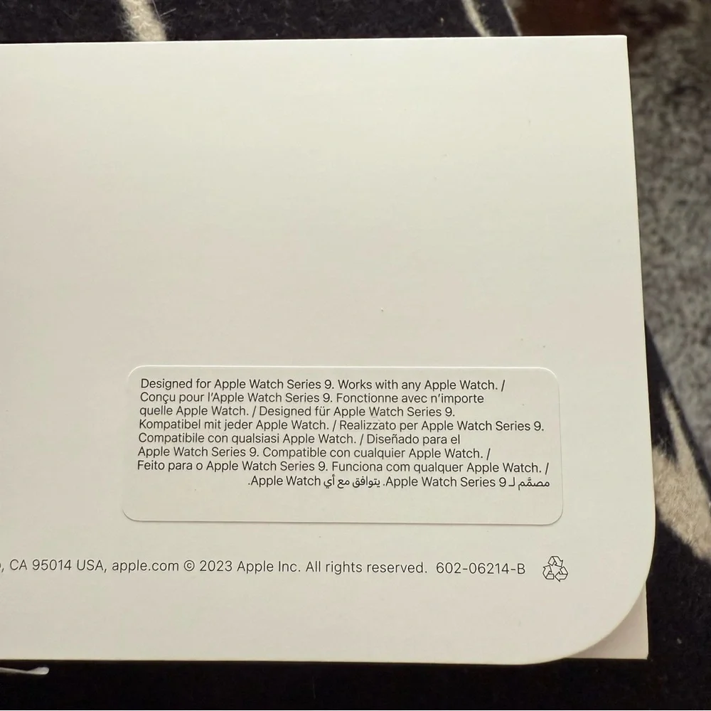 Apple Blue Wristband